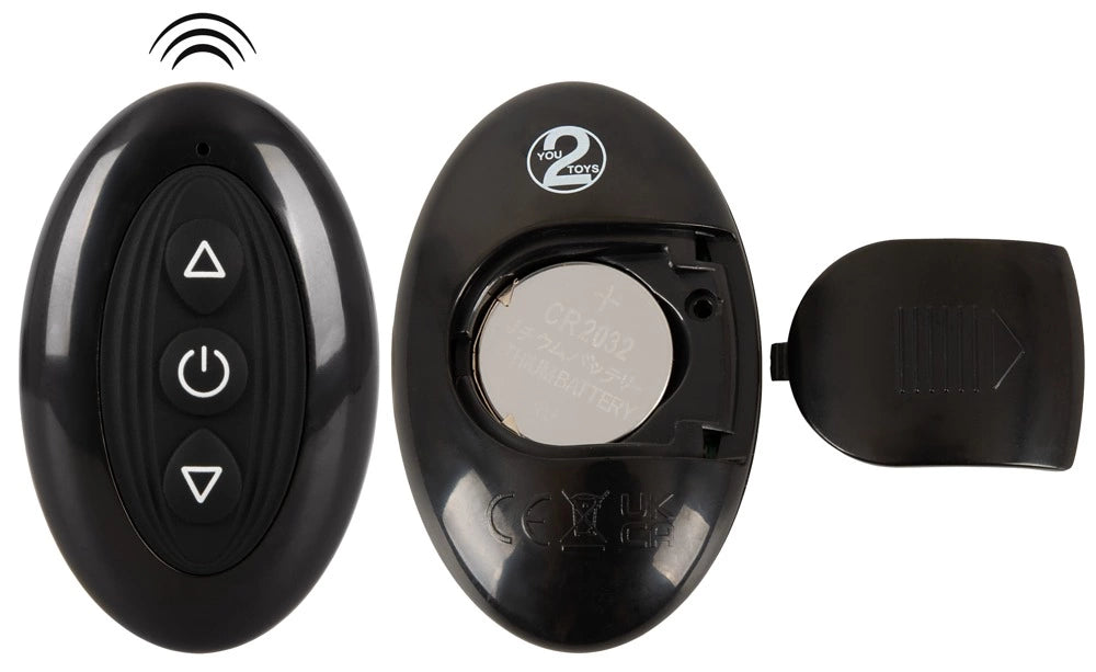 Couples Choice RC 5-in-1 Multifunctional Vibrating System Black