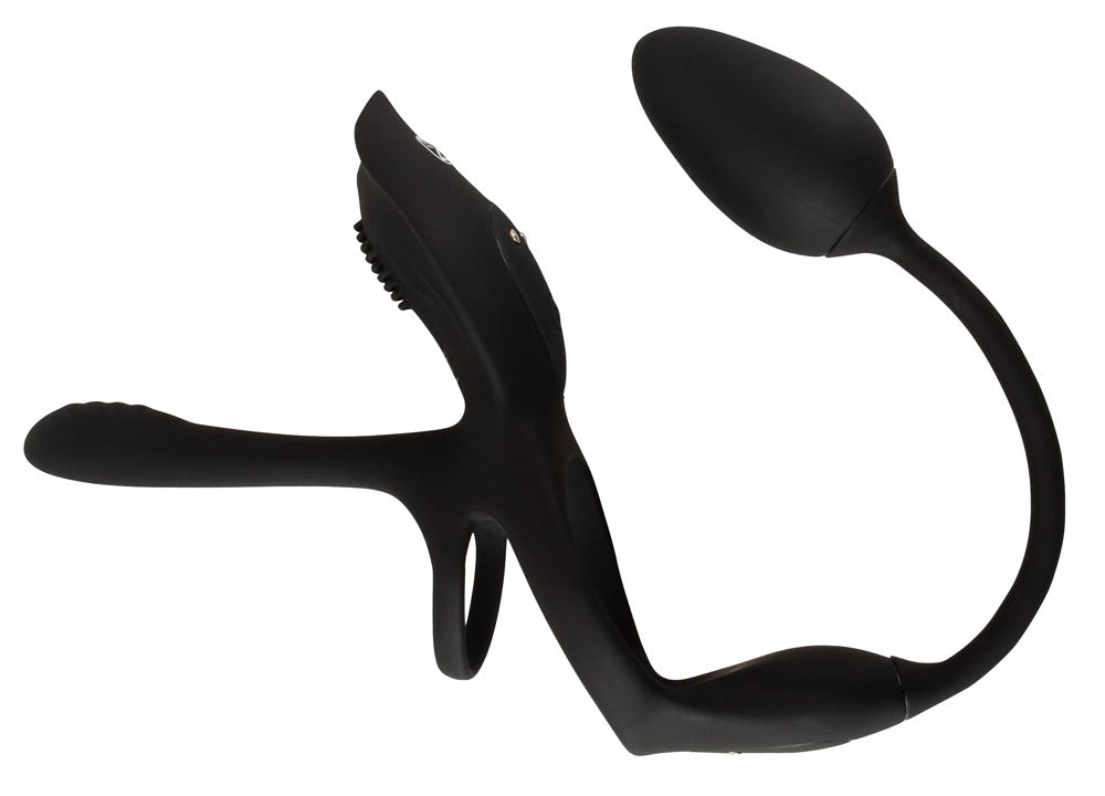 Couples Choice RC 5-in-1 Multifunctional Vibrating System Black