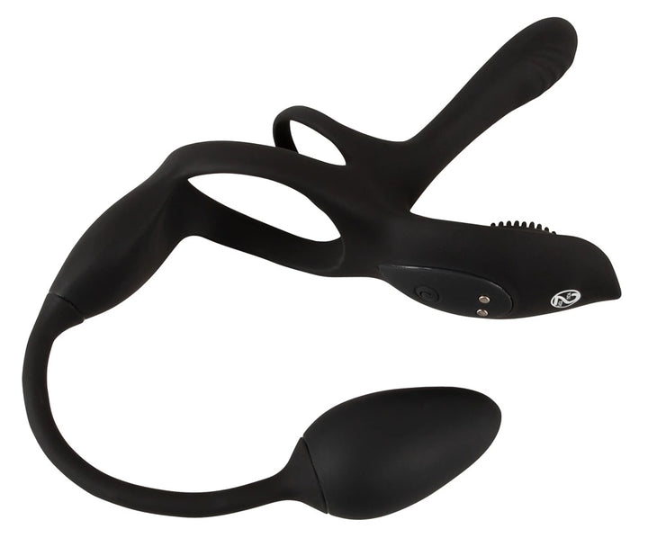 Couples Choice RC 5-in-1 Multifunctional Vibrating System Black