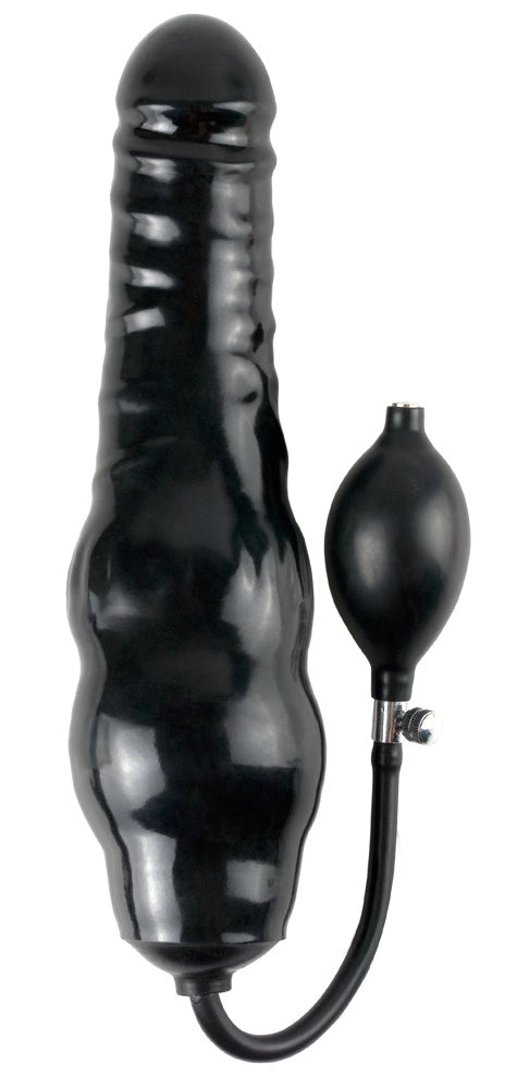 Fetish Fantasy Extreme Inflatable Model 32cm Black with Ball Pump