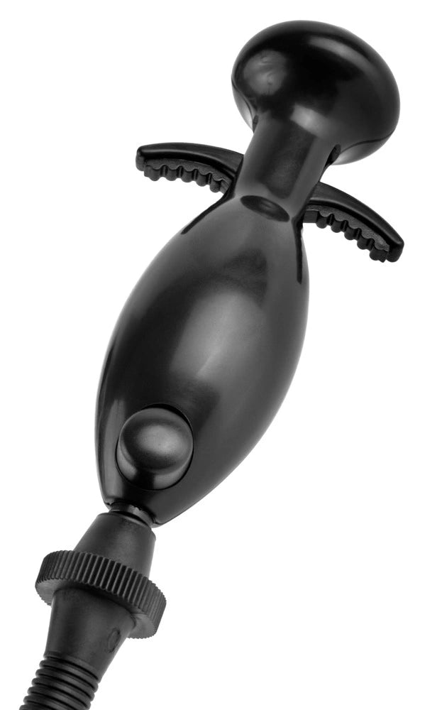 Fetish Fantasy Extreme Transparent Intimate Pump with Vibrating Remote