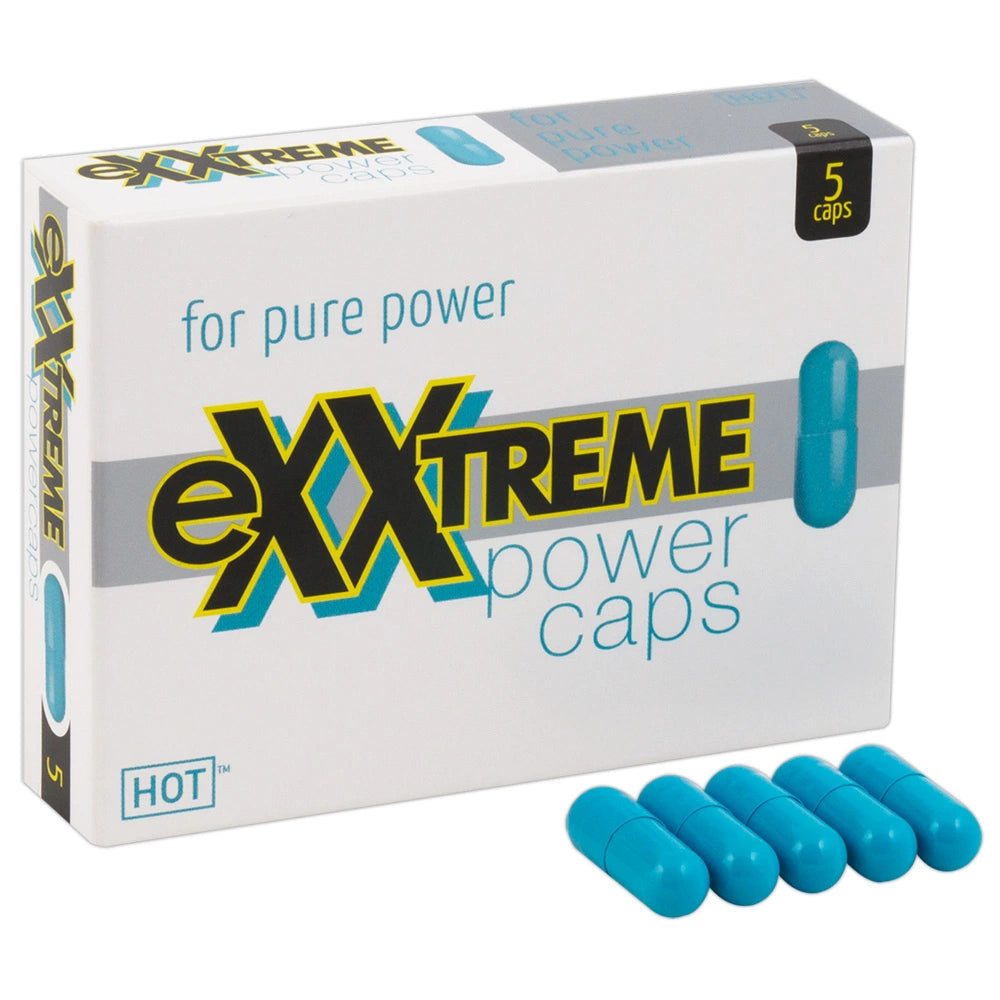 HOT eXXtreme Power Caps 5 capsules - supplement for men