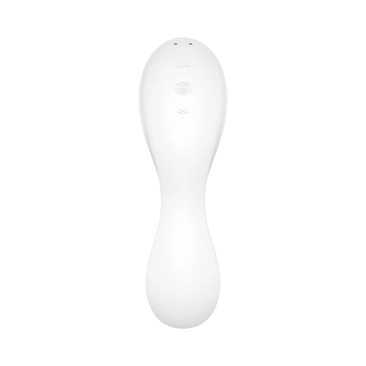 Satisfyer Curvy Trinity 5+ wielofunkcyjny model pulsacyjny Bluetooth rożowy