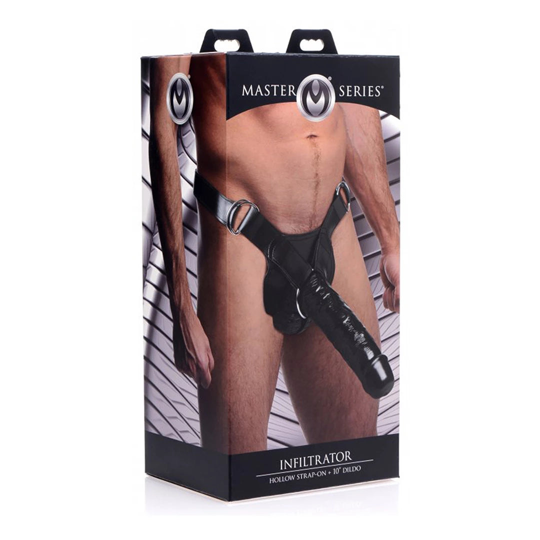 XR Brands Infiltrator - system uprzęży z długim elementem anatomicznym