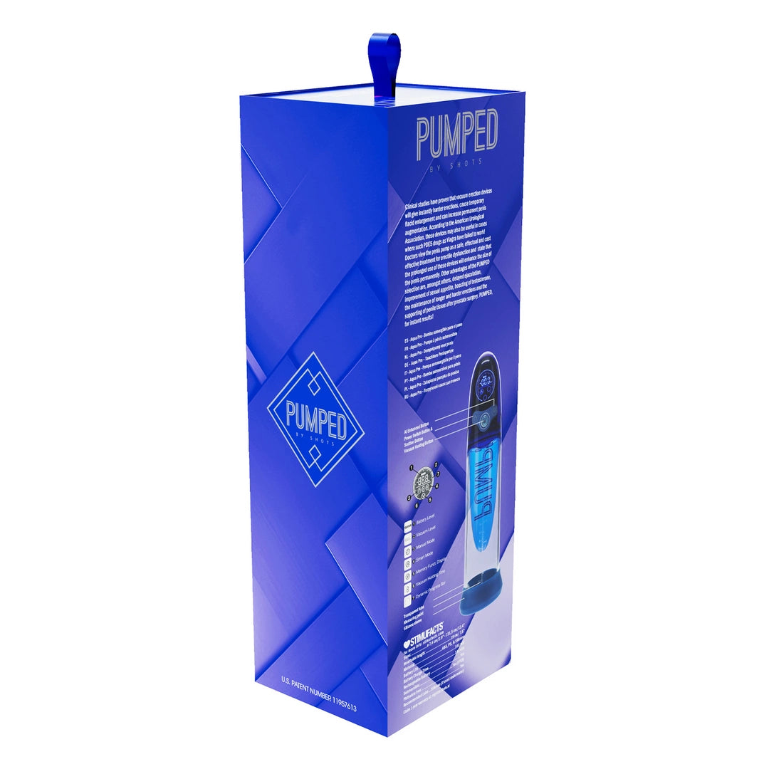 Aqua-Pro Automatic Submersible Pump AI, silicone, blue